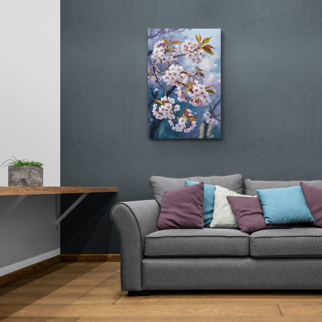 Queen Elizabeth Park Blossoms - Canvas Wall Art Living Room