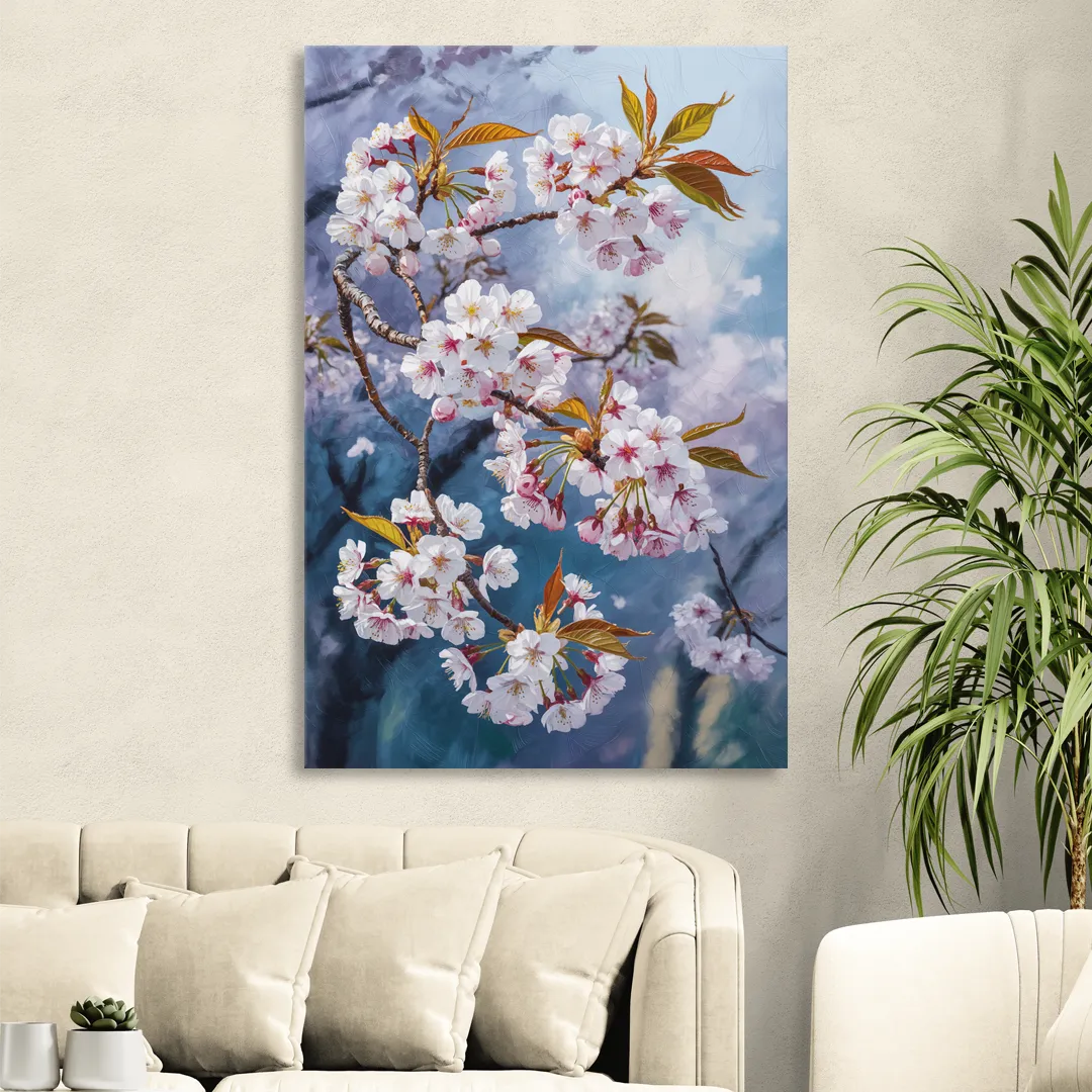 Queen Elizabeth Park Blossoms Sitting Room - Canvas Wall Art