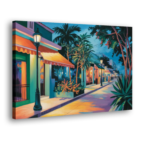 Quinta Avenida Lights - Canvas Wall Art
