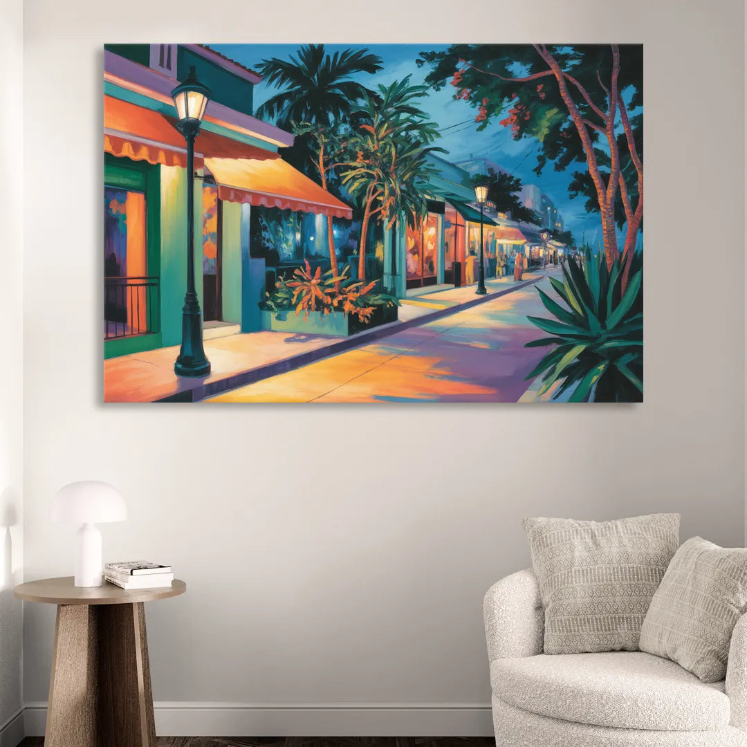Quinta Avenida Lights Living Room - Canvas Wall Art