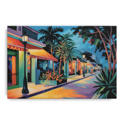 Quinta Avenida Lights Front - Canvas Wall Art