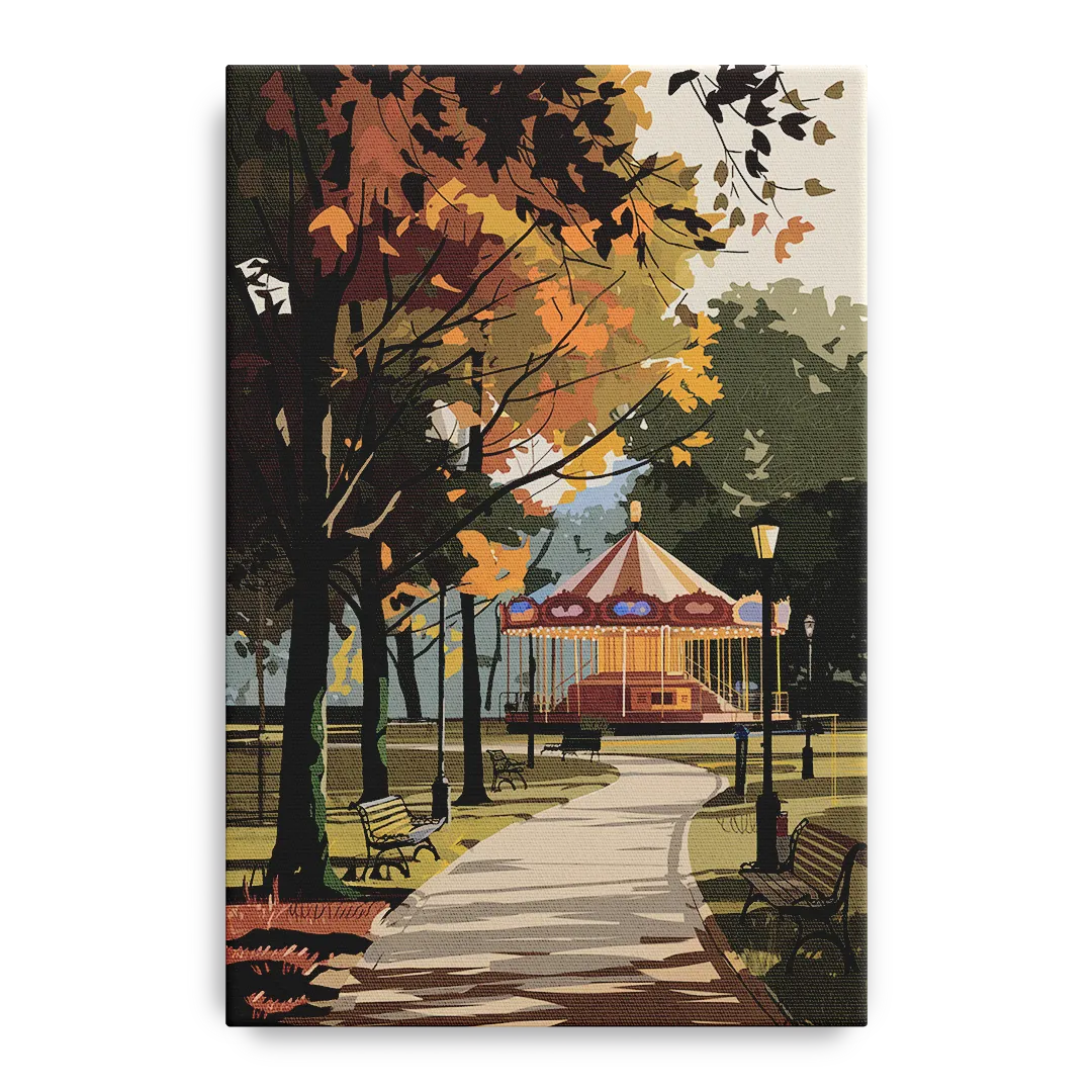 Raleigh Nature and Parks Front - Canvas Wall Art