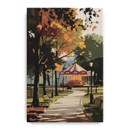 Raleigh Nature and Parks Front - Canvas Wall Art