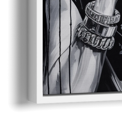 Rebel Heart 2.0 - Close-Up White Frame Canvas