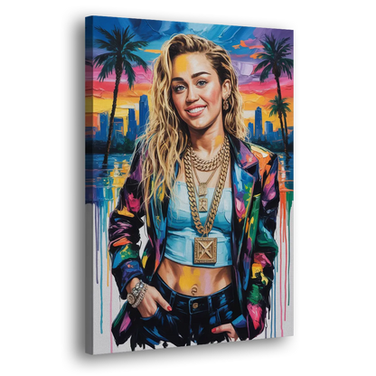 Rebel Heart Side - Canvas Wall Art