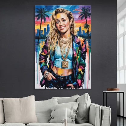Rebel Heart Sitting Room - Canvas Wall Art