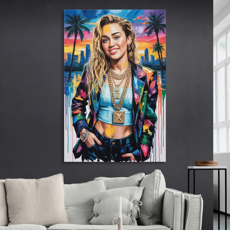 Rebel Heart Sitting Room - Canvas Wall Art