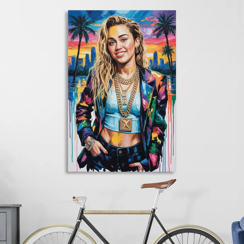 Rebel Heart Living Room - Canvas Wall Art