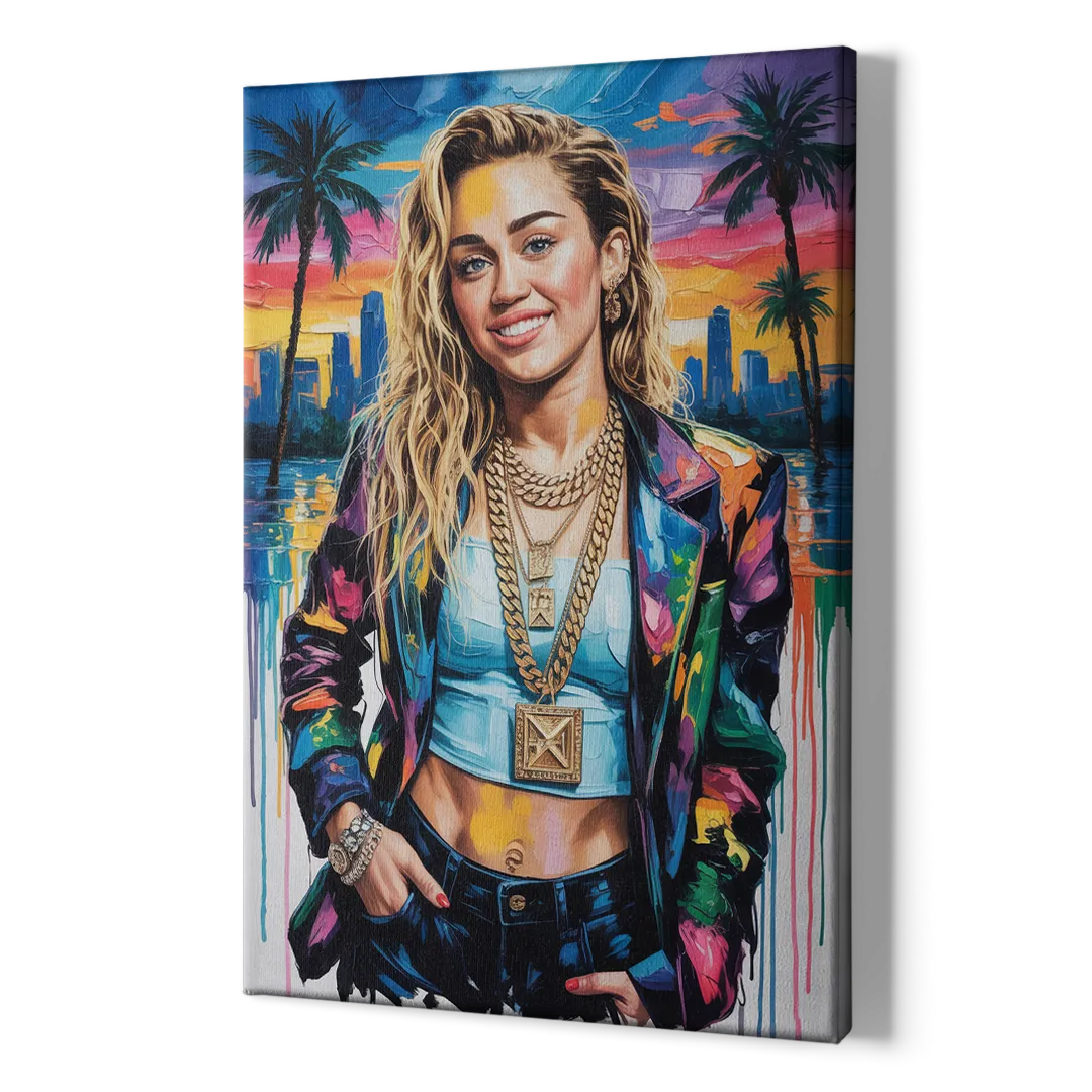 Rebel Heart - Canvas Print Art Sides