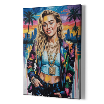 Rebel Heart - Canvas Print Art Sides