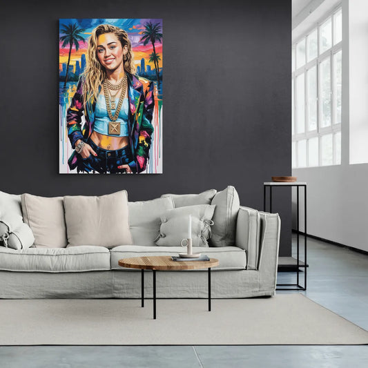 Rebel Heart - Canvas Wall Art Living Room