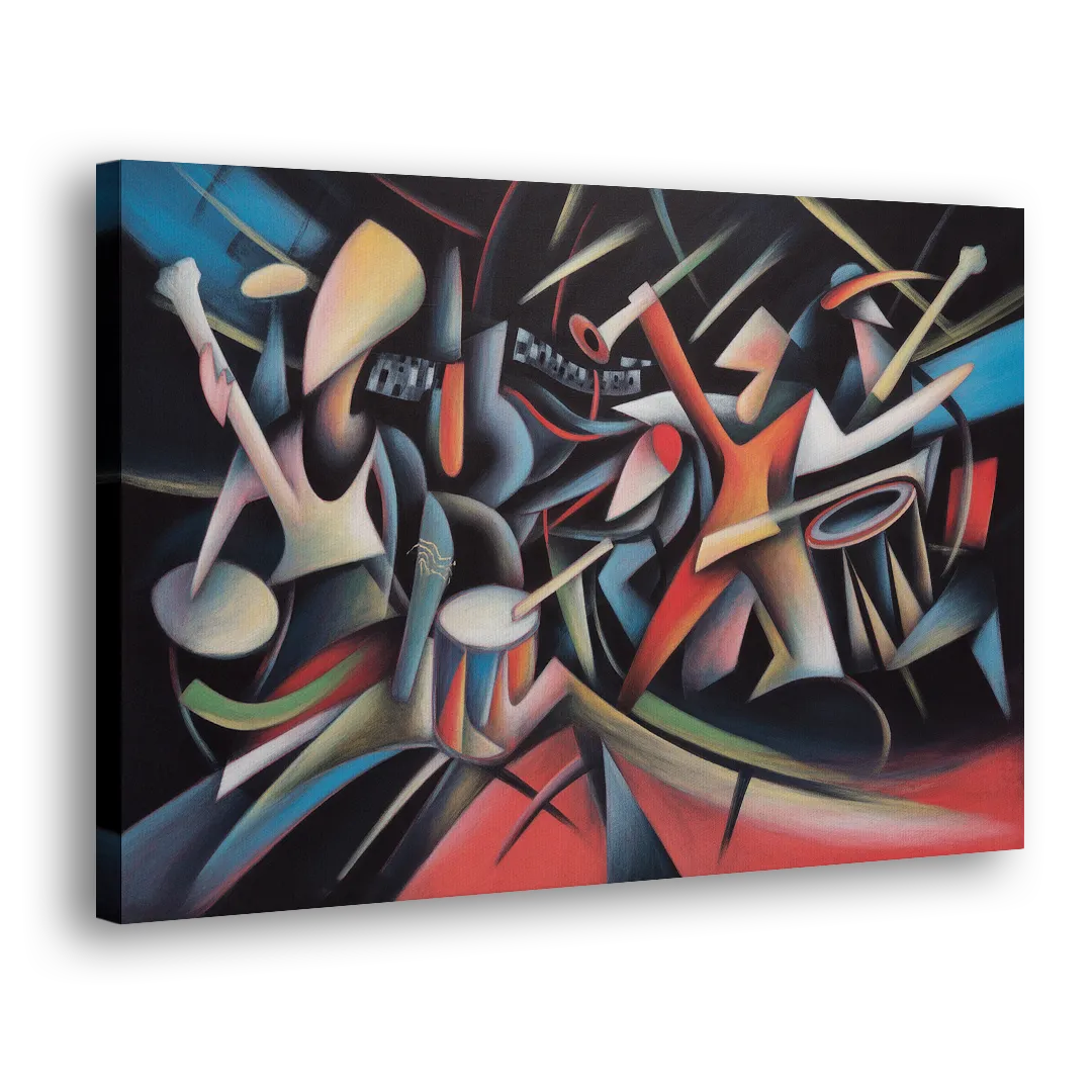 Reeperbahn Rhythm Side - Canvas Wall Art