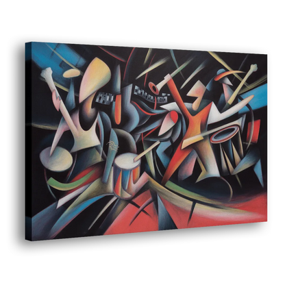 Reeperbahn Rhythm Side - Canvas Wall Art