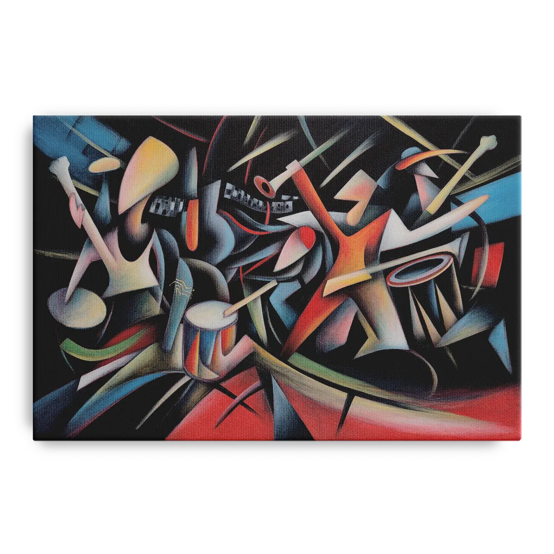 Reeperbahn Rhythm Front - Canvas Wall Art