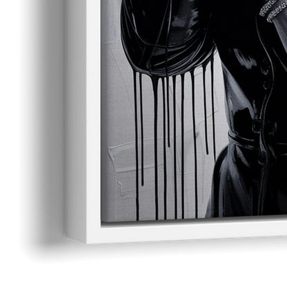 Resolve - Close-Up White Frame Canvas