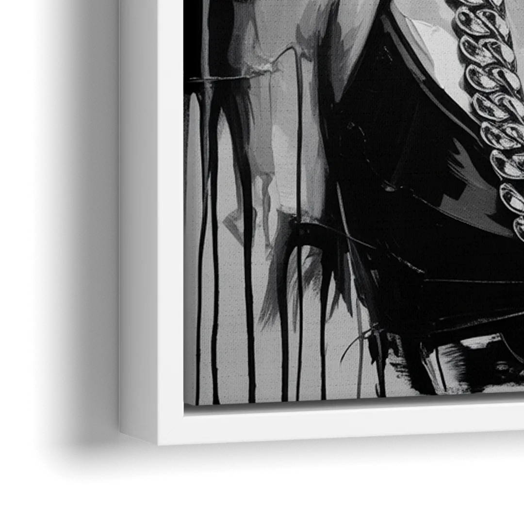 Revival 2.0 - Close-Up White Frame Canvas