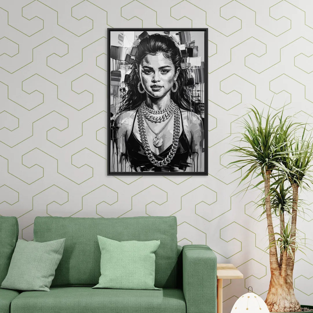 Revival 2.0 - Living Room Black Frame Canvas