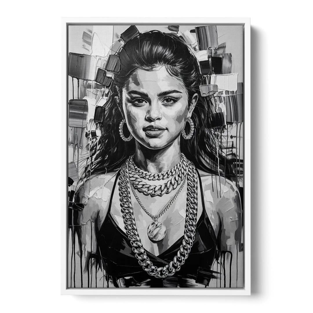 Revival 2.0 Front - White Canvas Wall Art