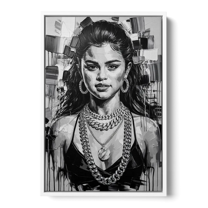 Revival 2.0 Front - White Canvas Wall Art