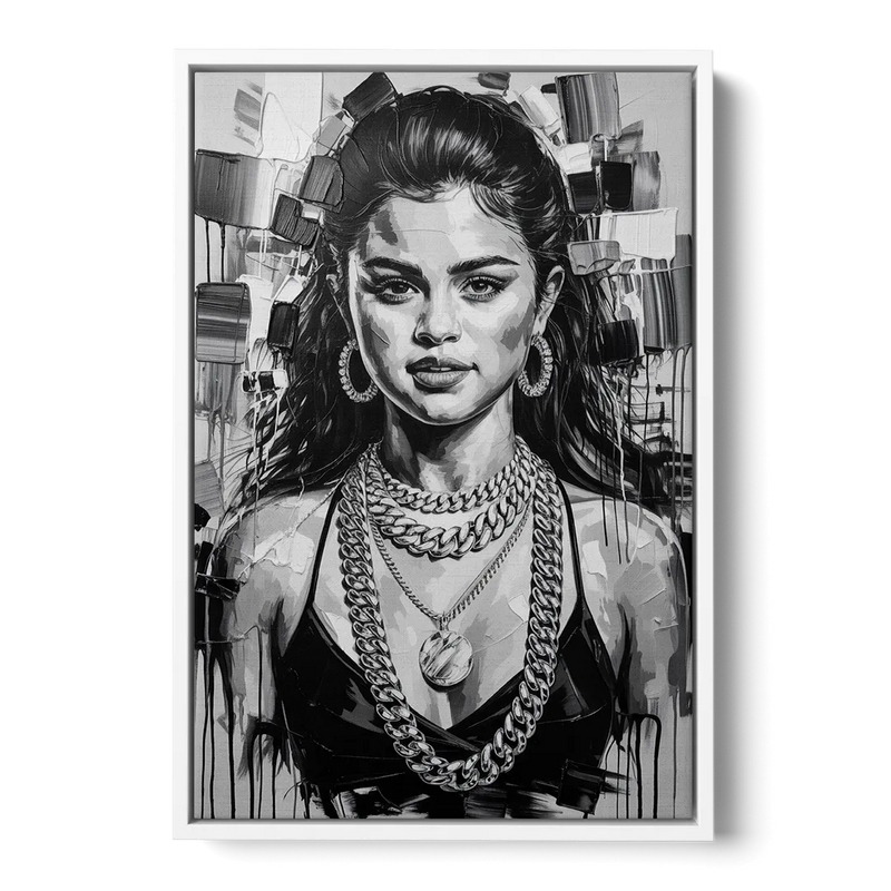 Revival 2.0 Front - White Canvas Wall Art