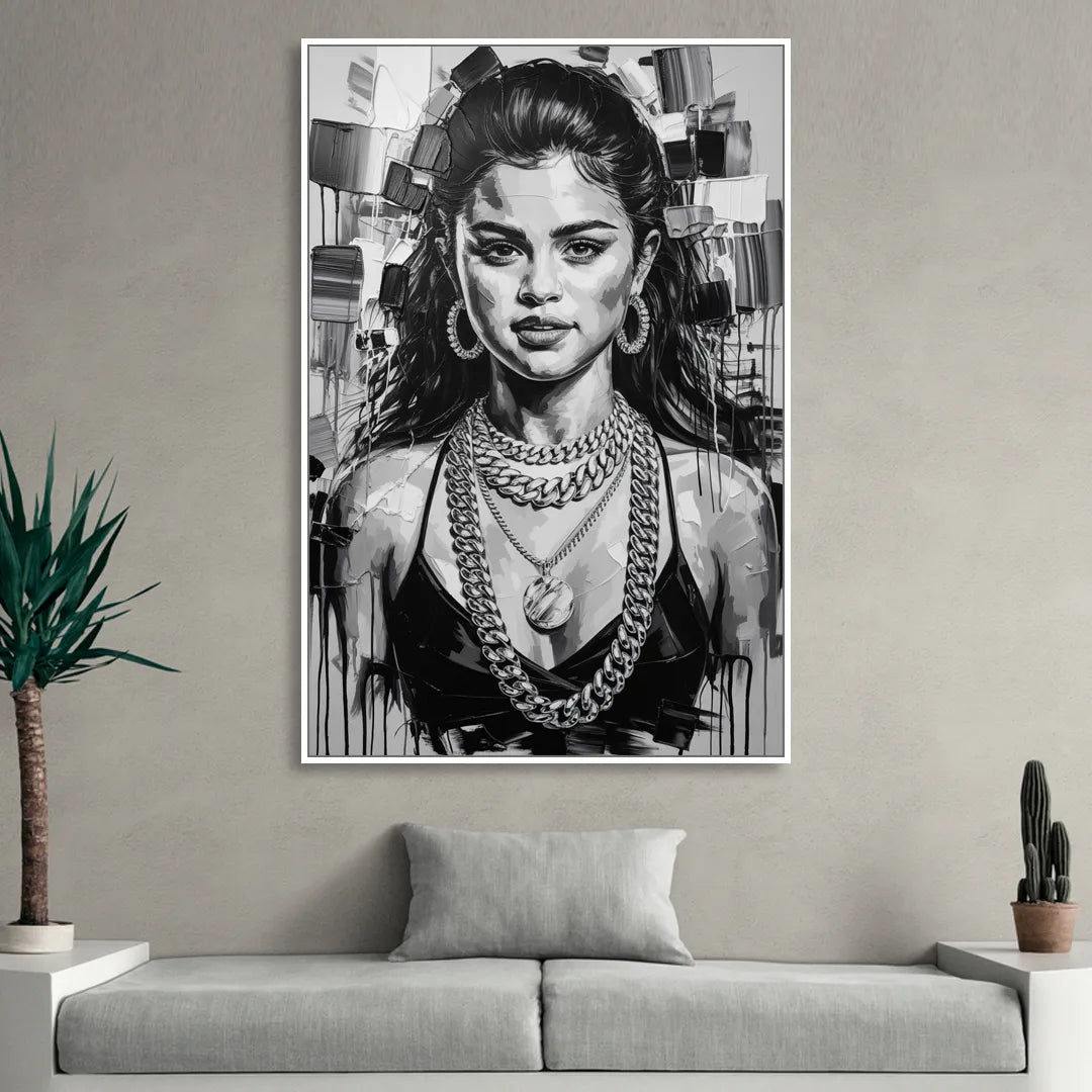 Revival 2.0 Sitting Room - White Canvas Wall Art