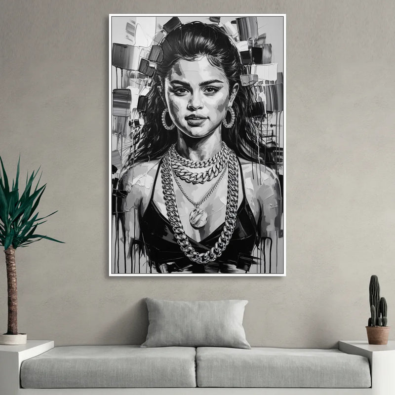 Revival 2.0 Sitting Room - White Canvas Wall Art