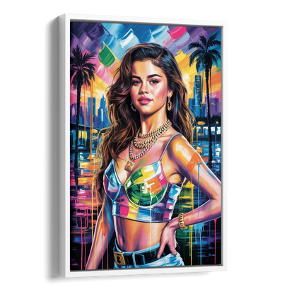 Revival Side - White Canvas Wall Art