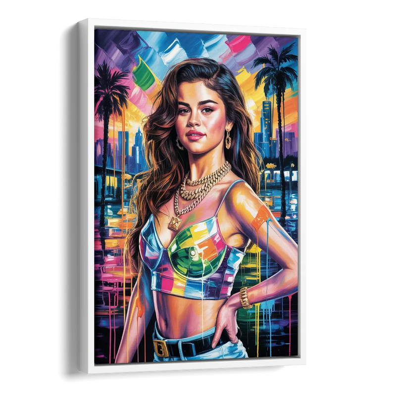 Revival Side - White Canvas Wall Art