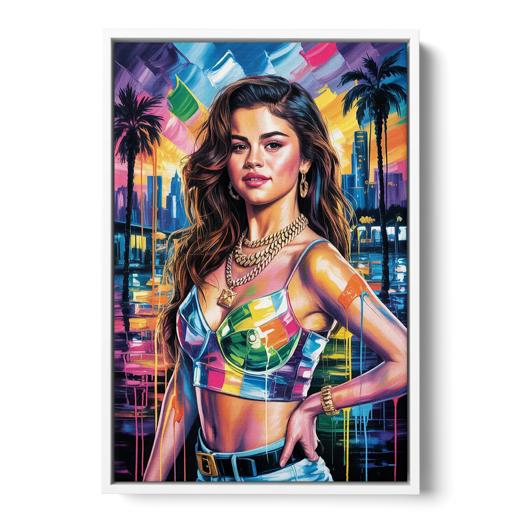 Revival Front - White Canvas Wall Art