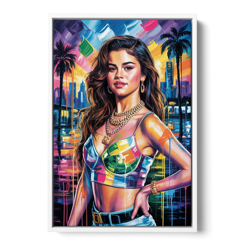 Revival Front - White Canvas Wall Art