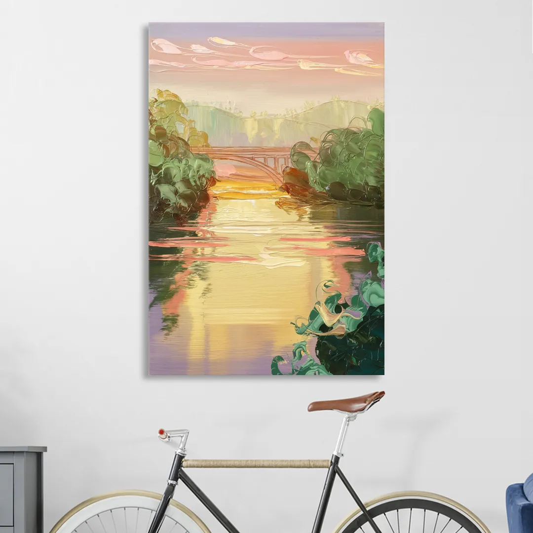 Richmond James River Serenity Sitting Room - Canvas Wall Art