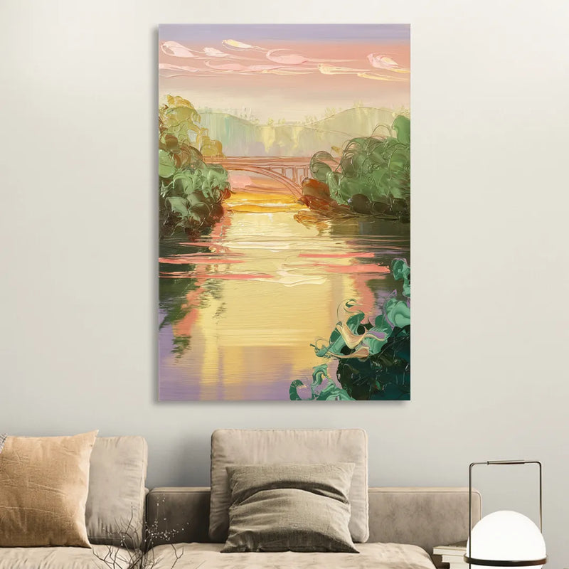 Richmond James River Serenity Living Room - Canvas Wall Art
