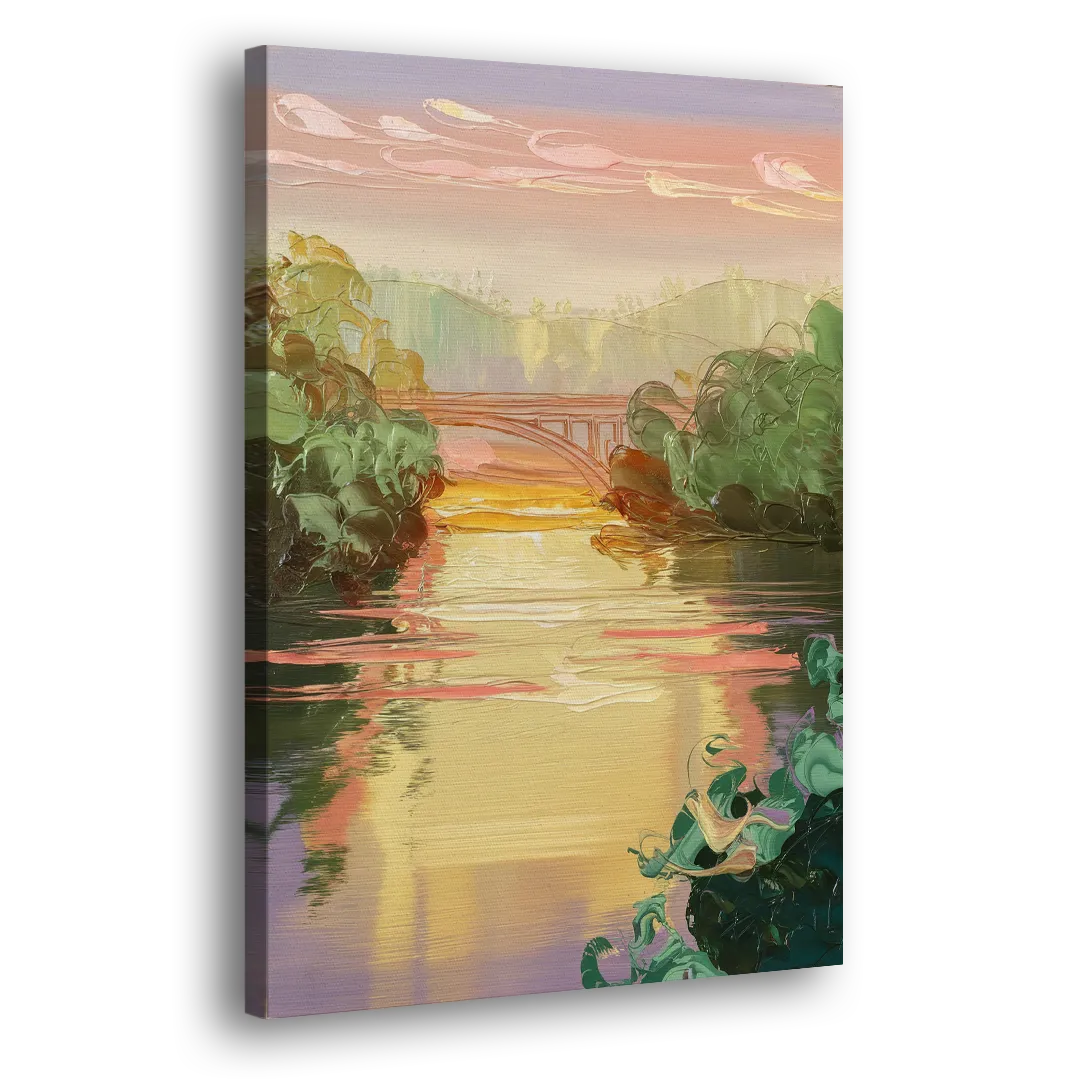 Richmond James River Serenity Side - Canvas Wall Art