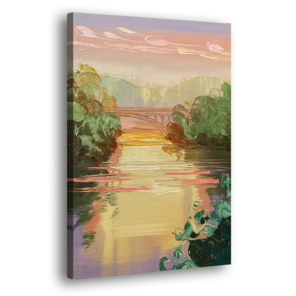 Richmond James River Serenity Side - Canvas Wall Art