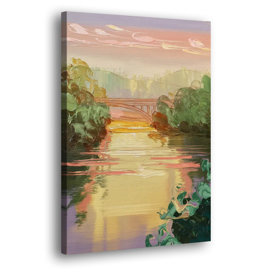 Richmond James River Serenity Side - Canvas Wall Art