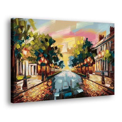 Richmond Monument Avenue - Canvas Wall Art