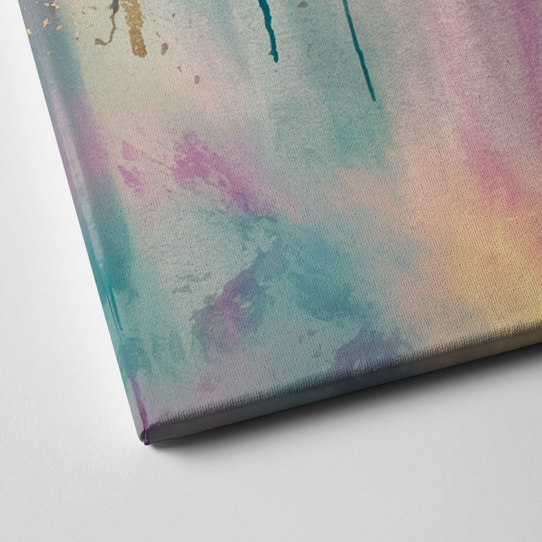Richmond Skyline Glow Canvas Close Up
