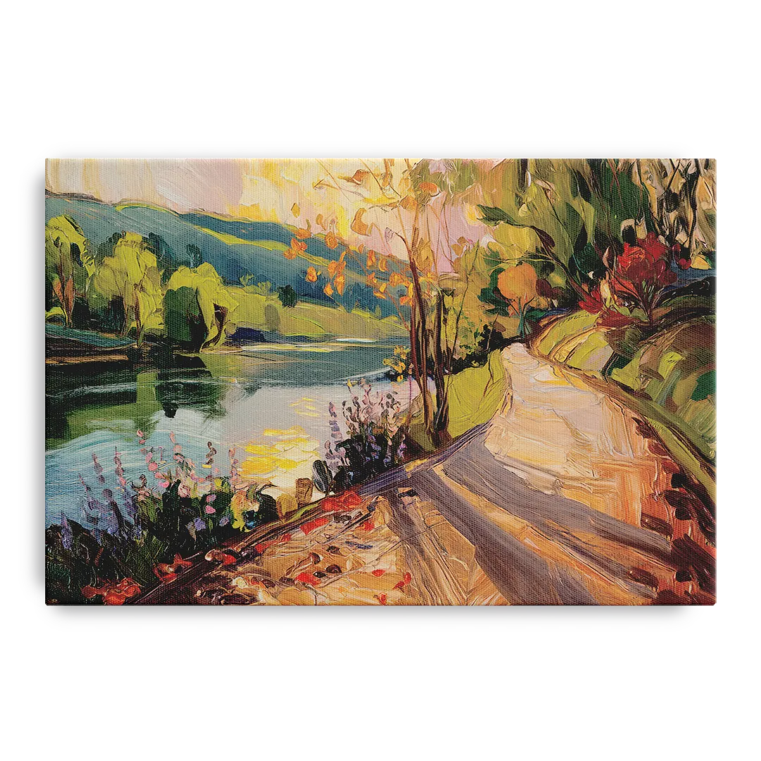 Riverside Nature Trails Front - Canvas Wall Art