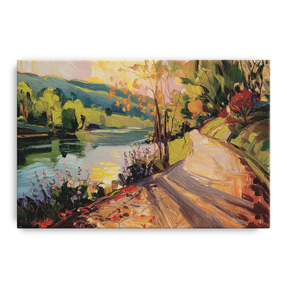 Riverside Nature Trails Front - Canvas Wall Art