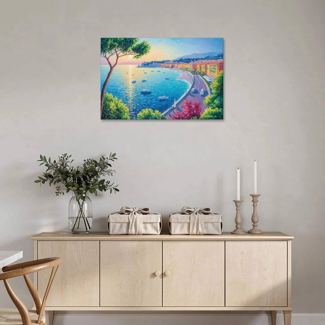 Riviera Reflections - Canvas Wall Art - Coffee Table - 36x24