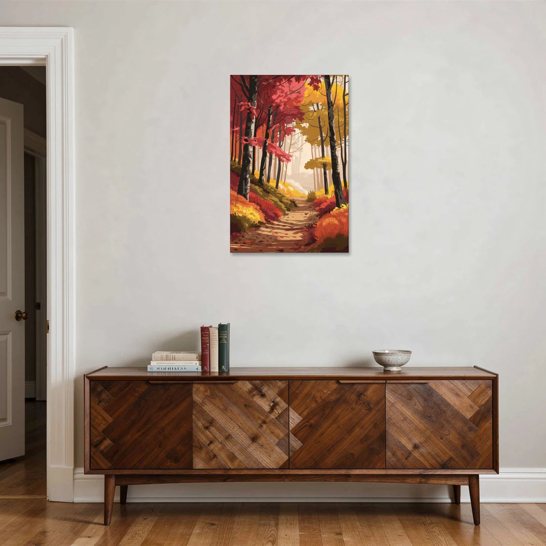 Rochester Autumn Foliage - Canvas Wall Art - Coffee Table - 24x36