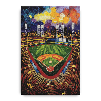 Rochester Red Wings Stadium Front - Canvas Wall Art