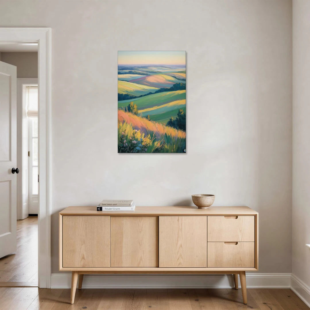 Rolling Hills of PEI - Canvas Wall Art - Coffee Table - 24x36
