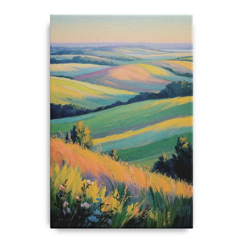 Rolling Hills of PEI Front - Canvas Wall Art