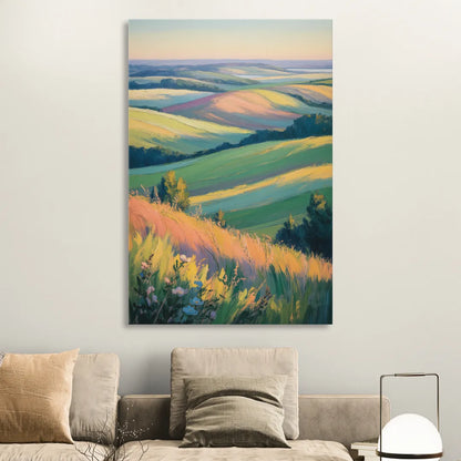 Rolling Hills of PEI Living Room - Canvas Wall Art