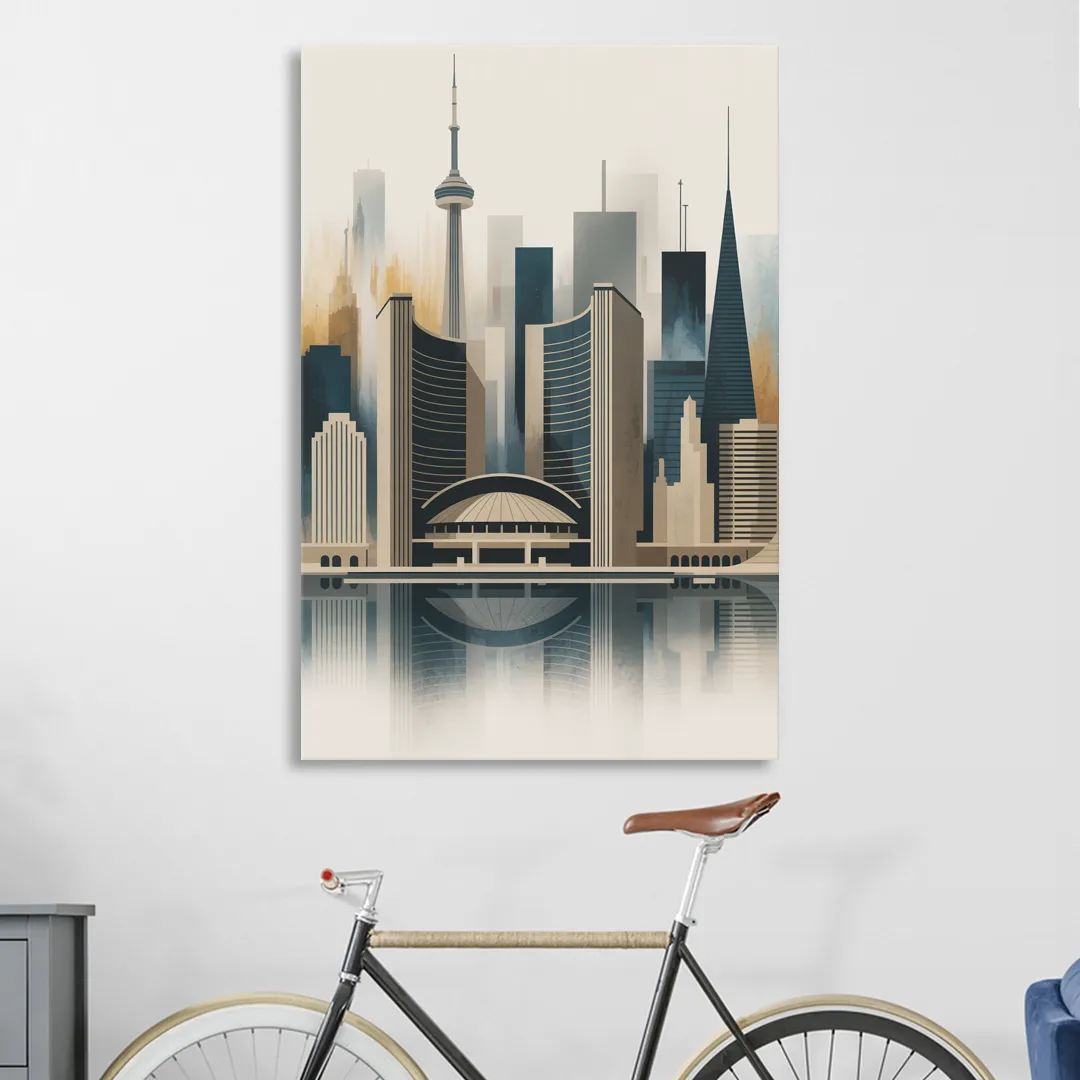 Royal Ontario Museum Living Room - Canvas Wall Art