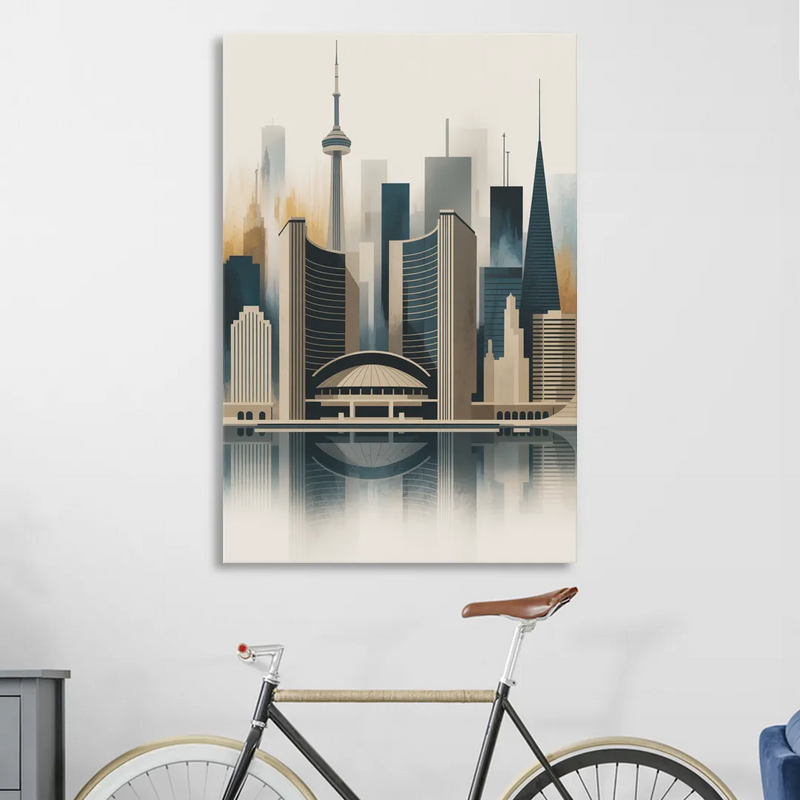 Royal Ontario Museum Living Room - Canvas Wall Art