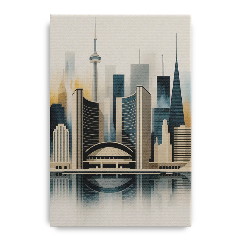 Royal Ontario Museum Front - Canvas Wall Art