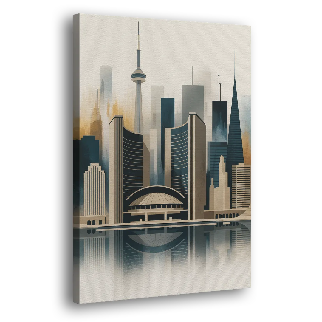 Royal Ontario Museum Side - Canvas Wall Art