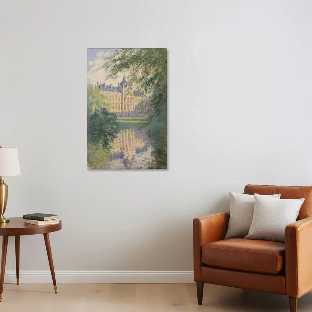 Royal Palace Serenity - Canvas Wall Art - Sofa - 24x36